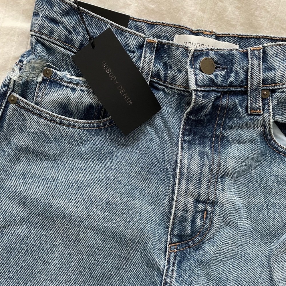 Nobody Denim size 26 boyfriend jeans. Never before worn, in perfect condition!!